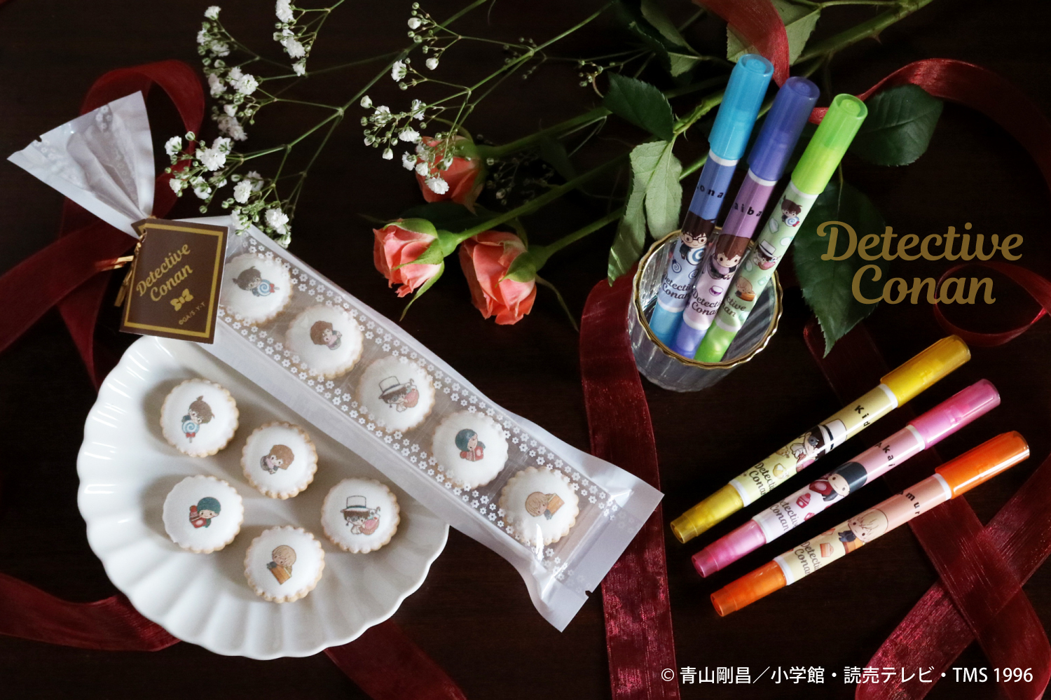 《コナンランド限定販売》アイシングビスケット(ランダムマーカーペン付き)