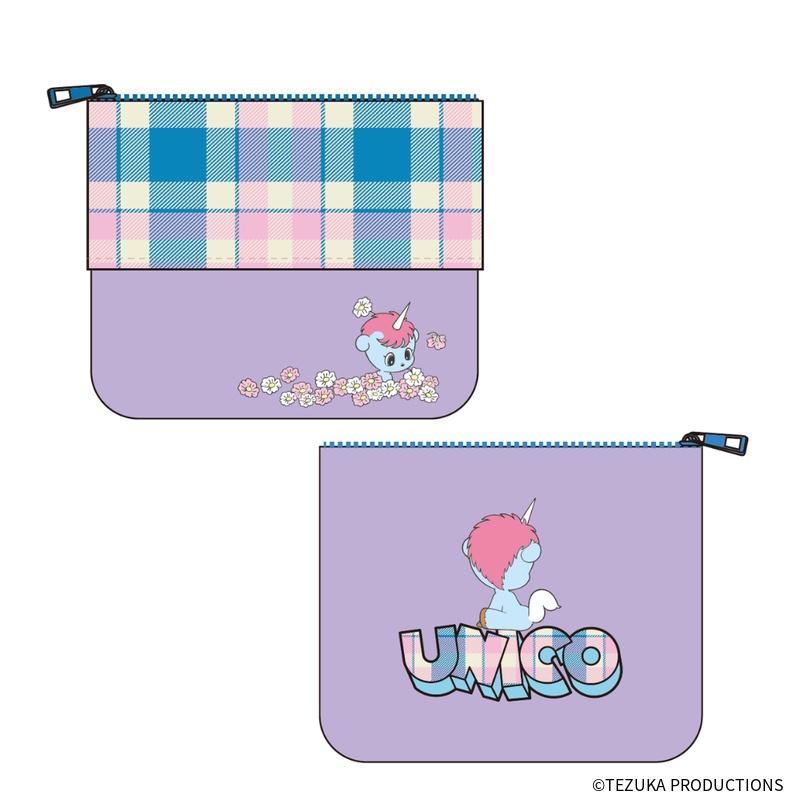 ポーチ付きティッシュケース