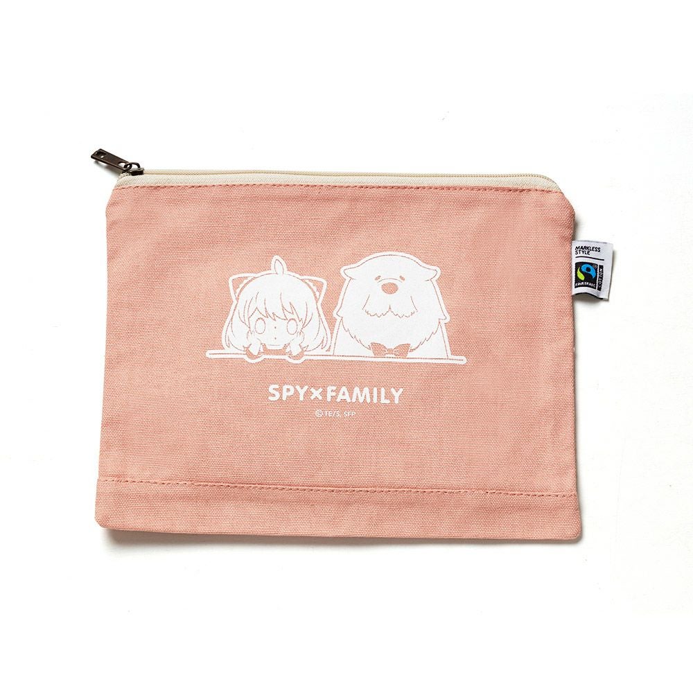 『SPY×FAMILY』フェアトレードコットンフラットポーチ1