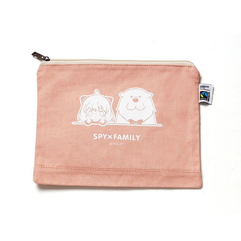 『SPY×FAMILY』フェアトレードコットンフラットポーチ1