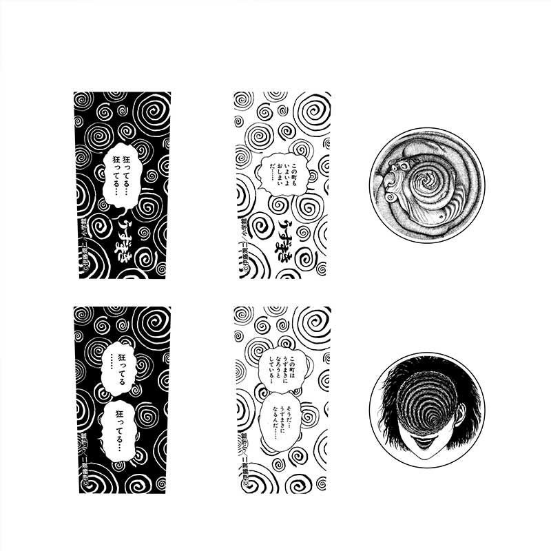 『うずまき』箸と箸おき 各2個セット3