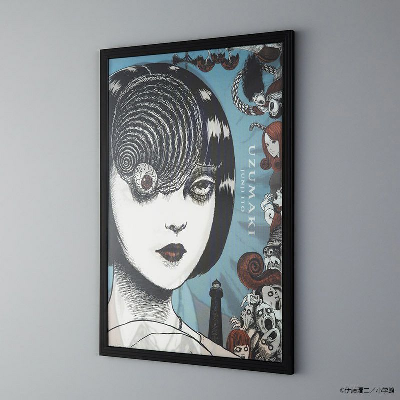 『うずまき』A3レンチキュラーポスター額装3