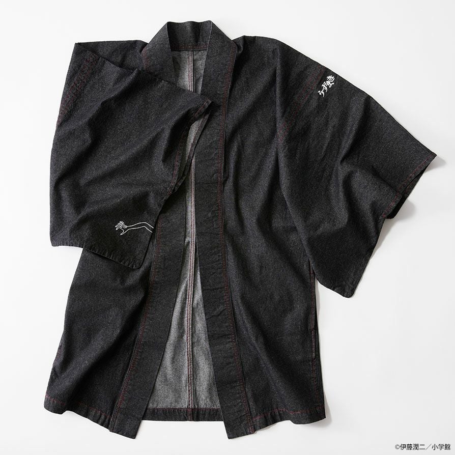 うずまき』デニム羽織 刺繍ワッペン付き - ShoPro Mall公式通販