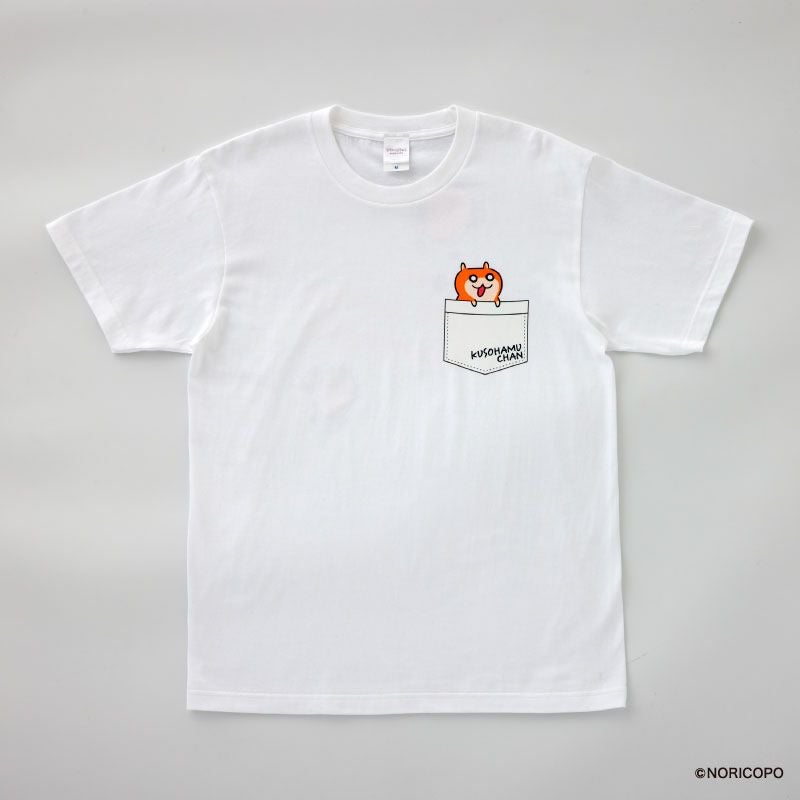 『クソハムちゃん』Tシャツ／白（ONE-SIZE）1