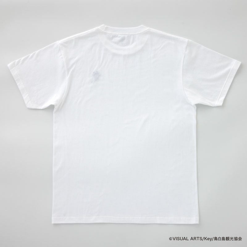 『Summer Pockets』七影蝶刺繍Tシャツ（ホワイト）4