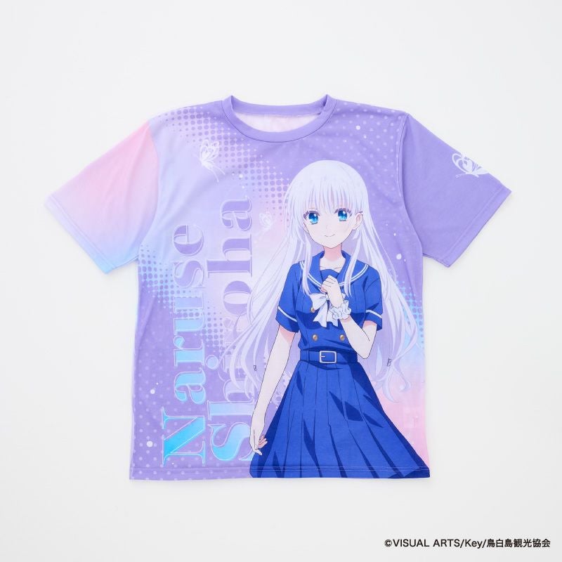 『Summer Pockets』グラフィックTシャツ（鳴瀬しろは）1