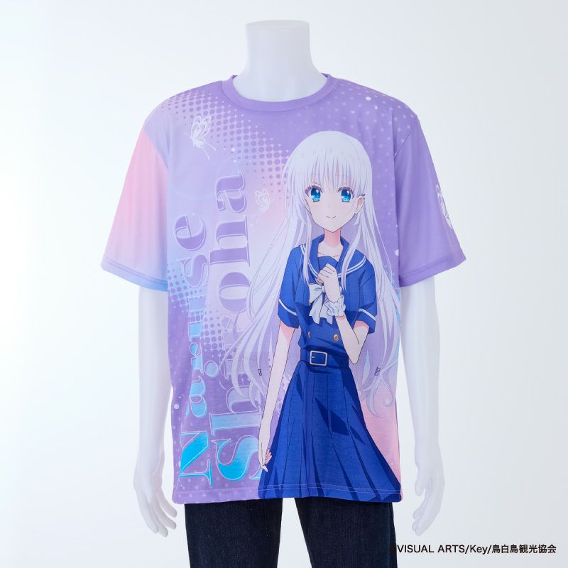 『Summer Pockets』グラフィックTシャツ（鳴瀬しろは）4