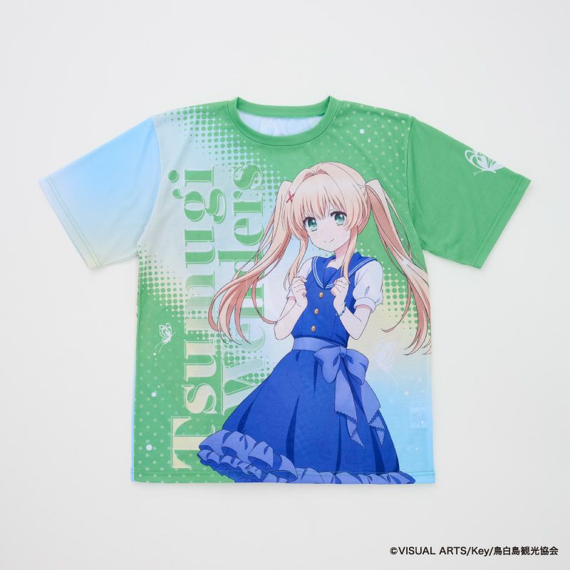 『Summer Pockets』グラフィックTシャツ（紬ヴェンダース）1