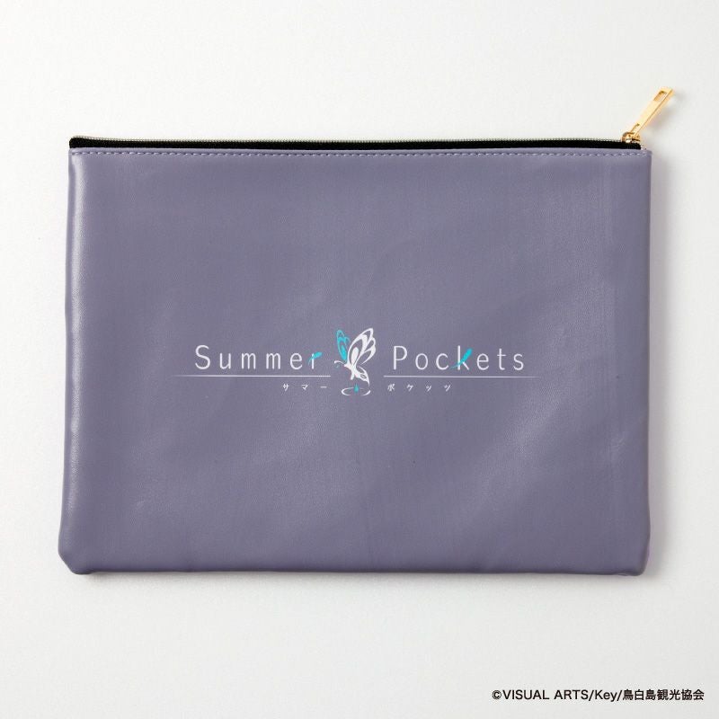 『Summer Pockets』フラットポーチ（鳴瀬しろは）2