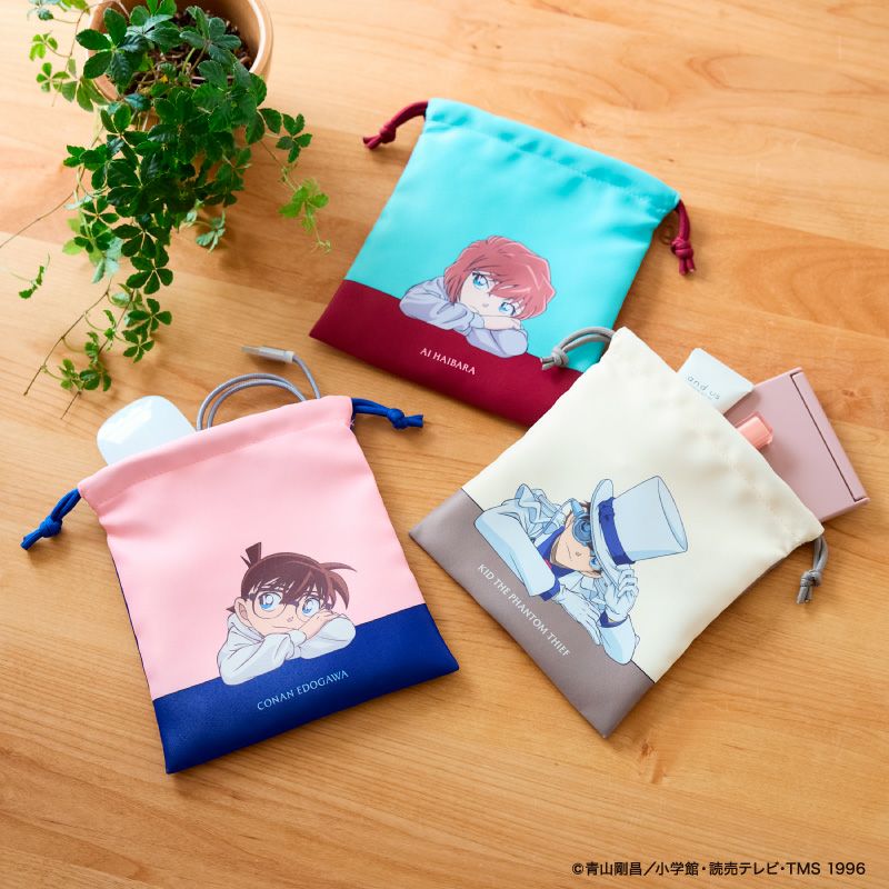 『名探偵コナン』マイクロファイバー巾着（怪盗キッド）4