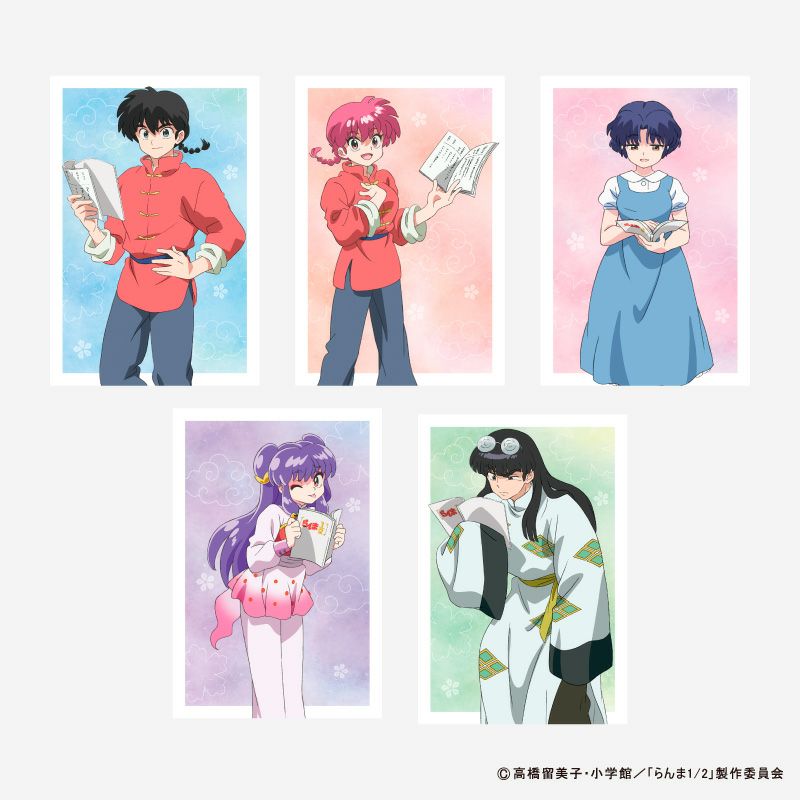 らんま1/2 新品未使用ポストカード11種類 うる星やつらめぞん一刻高橋留美子 高橋留美子ファン必見！「うる星やつら」「らんま1/2」デザインのT