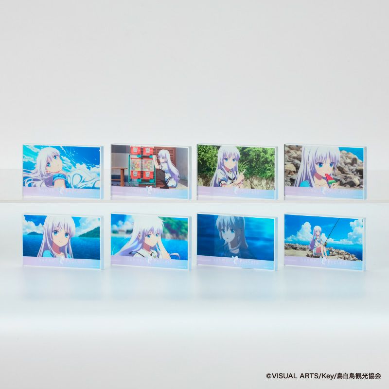 『Summer Pockets』アクリルブロックコレクションA/鳴瀬しろは(全8種)コンプリートBOX