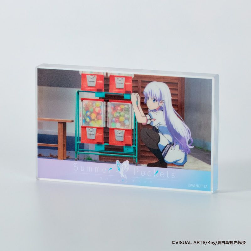 鳴瀬しろは Key Music Party 缶バッジ 8点 サマポケ サマポケチャレンジ～Summer Pockets 5th～ 10連セット 「鳴瀬 しろは