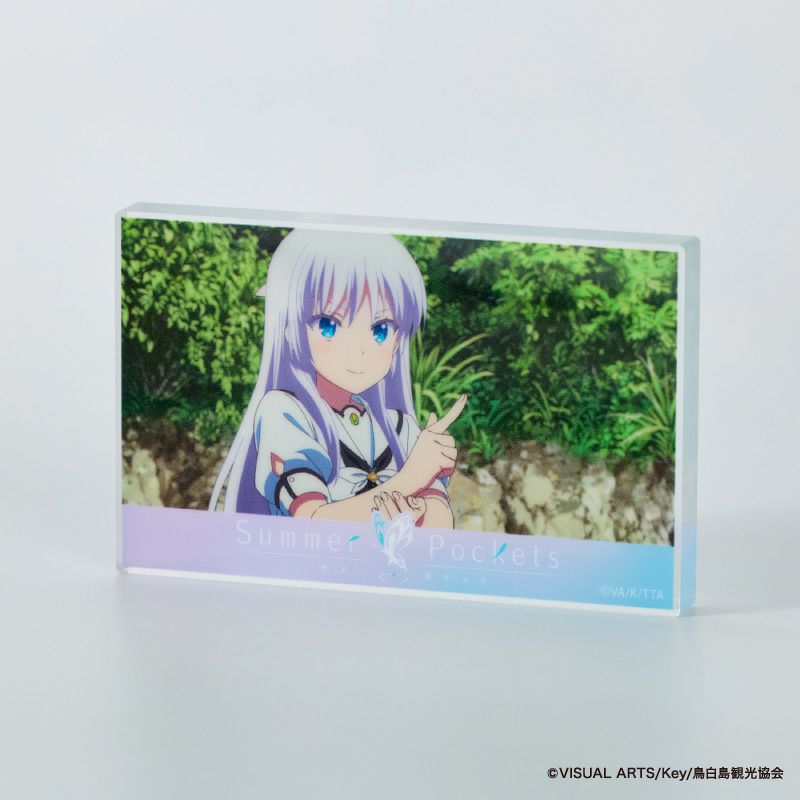 Summer Pockets アクリルブロックコレクションA／鳴瀬しろは(全8種