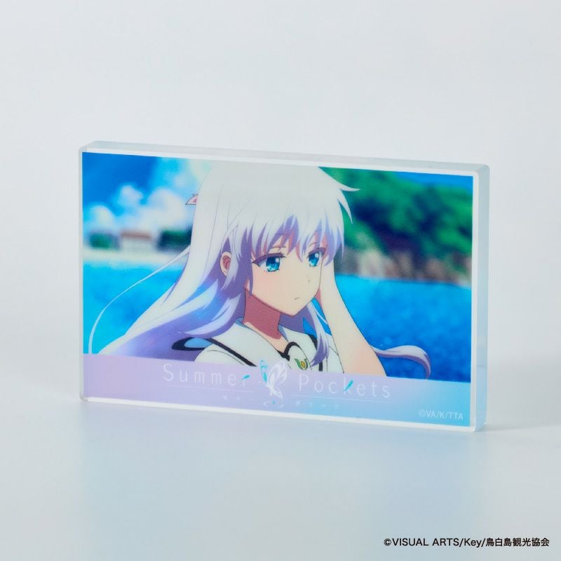 Summer Pockets アクリルブロックコレクションA／鳴瀬しろは(全8種