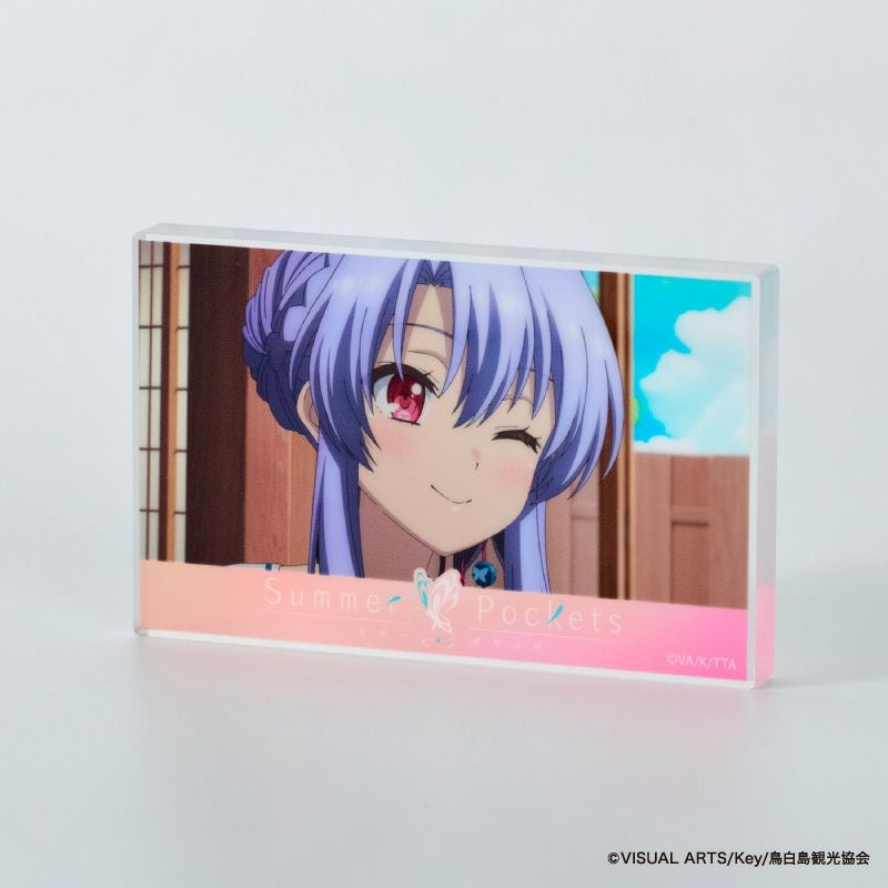 Summer Pockets アクリルブロックコレクションB／空門蒼（全8種