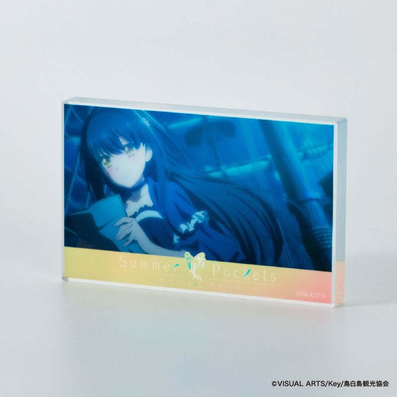 Summer Pockets アクリルブロックコレクションC／久島鴎（全8種