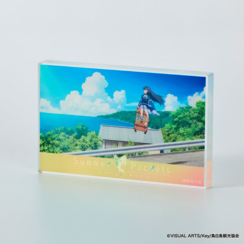 Summer Pockets アクリルブロックコレクションC／久島鴎（全8種