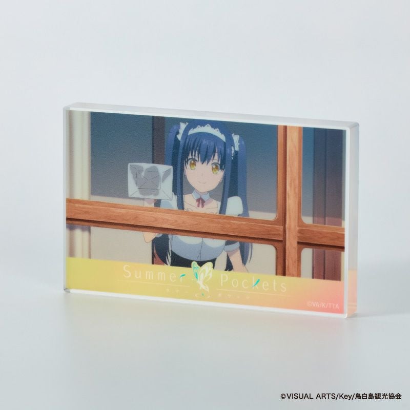 『Summer Pockets』アクリルブロックコレクションC／久島鴎（全8種）コンプリートBOX6