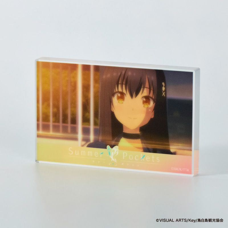 Summer Pockets アクリルブロックコレクションC／久島鴎（全8種