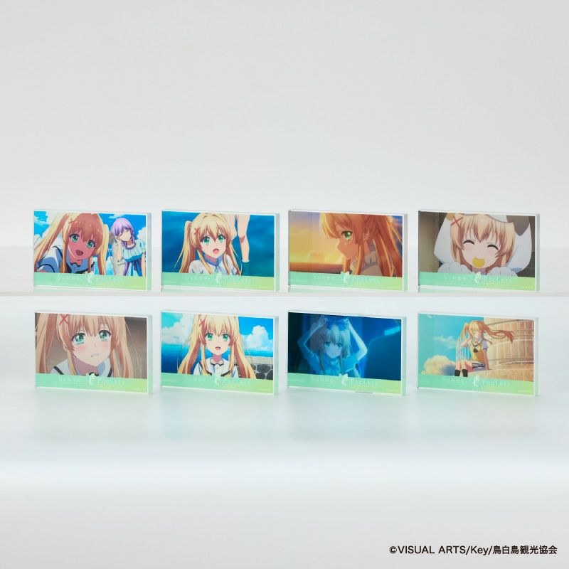 『Summer Pockets』アクリルブロックコレクションD/紬ヴェンダース(全8種)コンプリートBOX