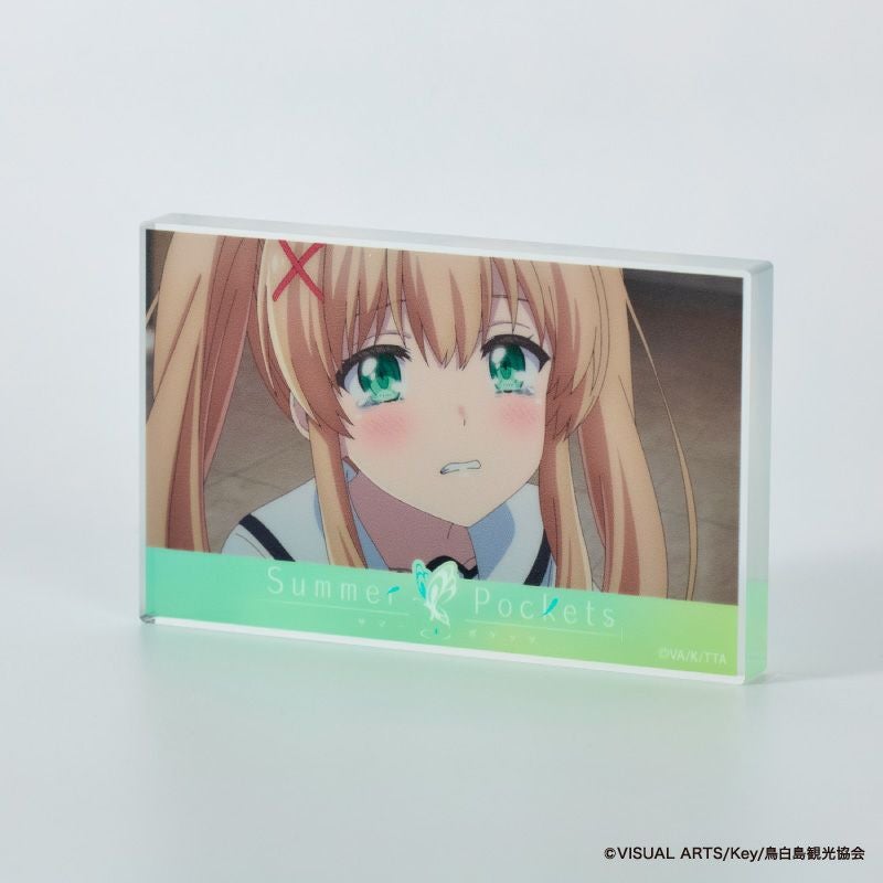 『Summer Pockets』アクリルブロックコレクションD／紬ヴェンダース（全8種）コンプリートBOX6