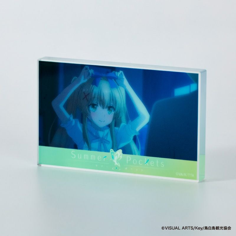 『Summer Pockets』アクリルブロックコレクションD／紬ヴェンダース（全8種）コンプリートBOX8