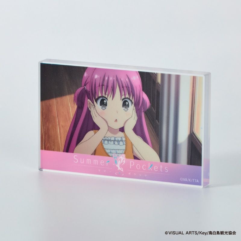 『Summer Pockets』アクリルブロックコレクションE／加藤うみ（全8種）コンプリートBOX3