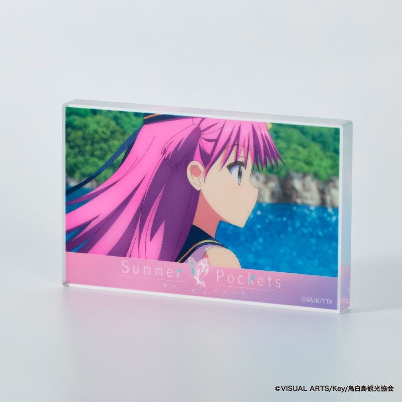 『Summer Pockets』アクリルブロックコレクションE／加藤うみ（全8種）コンプリートBOX7