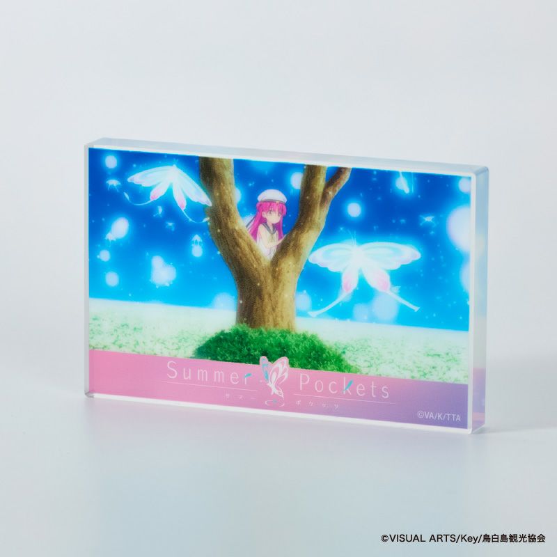『Summer Pockets』アクリルブロックコレクションE／加藤うみ（全8種）コンプリートBOX9