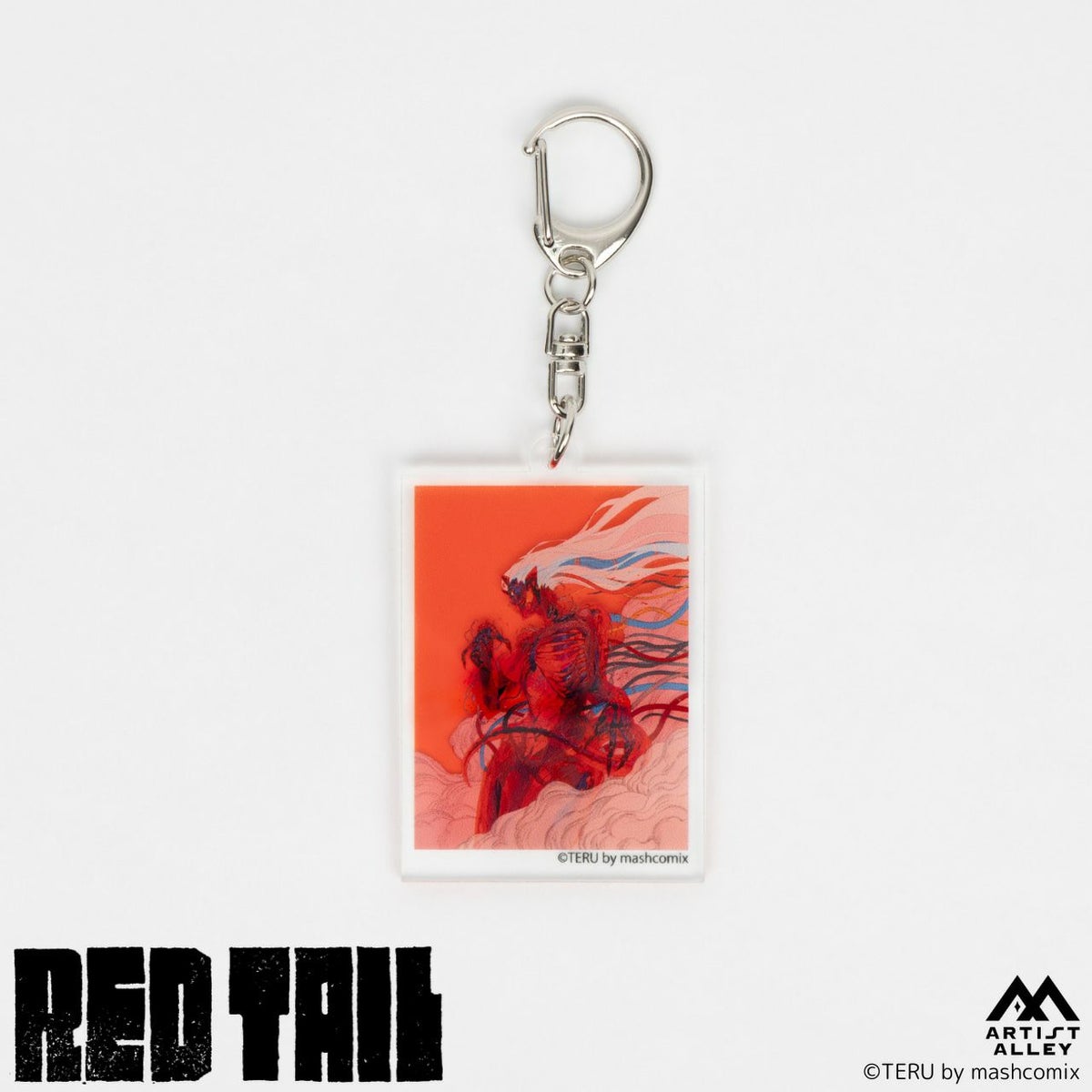 【TERU】『REDTAIL』アクリルキーホルダー　『REDTAIL』表紙イラスト2