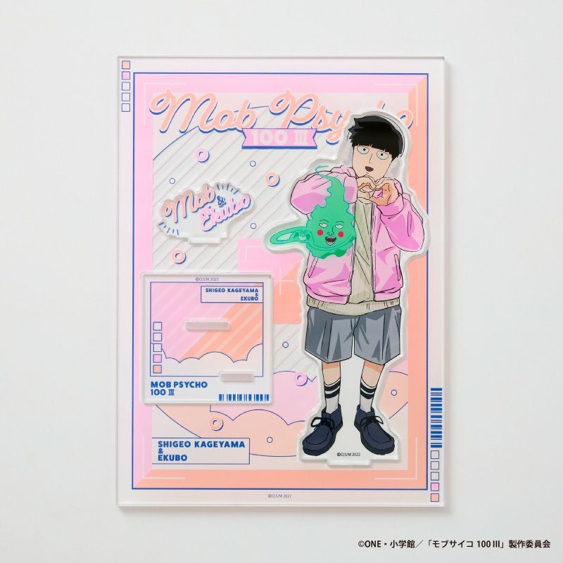 『モブサイコ100 III』アクリルスタンドA（影山茂夫＋エクボ）1