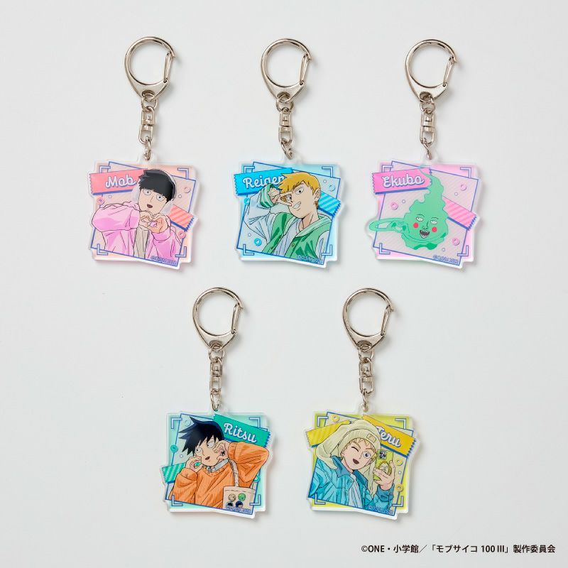 『モブサイコ100 III』アクリルキーホルダーコレクション（全5種）コンプリートBOX1