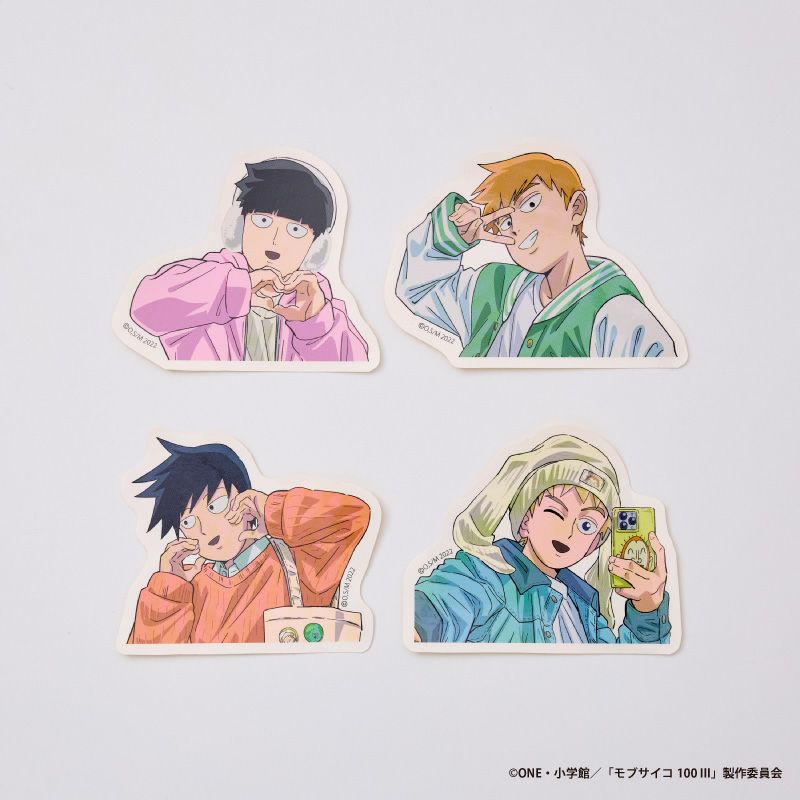 『モブサイコ100 III』イラストステッカーコレクション（全14種）コンプリートBOX2
