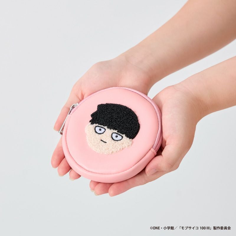 『モブサイコ100 III』サガラ刺繍丸型ポーチA（影山茂夫）3