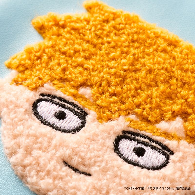 『モブサイコ100 III』サガラ刺繍丸型ポーチB（霊幻新隆）4