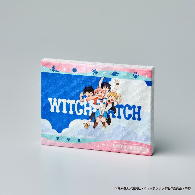 (画像計5枚)時雨橙碁　グッズセット TVアニメ『ウィッチウォッチ』ミニキャンバスマグネットコレクション