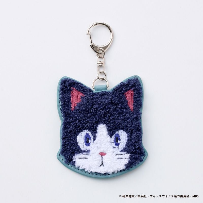 TVアニメ『ウィッチウォッチ』サガラ刺繍キーホルダー（宮尾音夢[猫の姿]）1