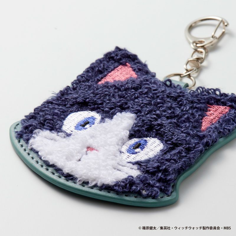 TVアニメ『ウィッチウォッチ』サガラ刺繍キーホルダー（宮尾音夢[猫の姿]）3