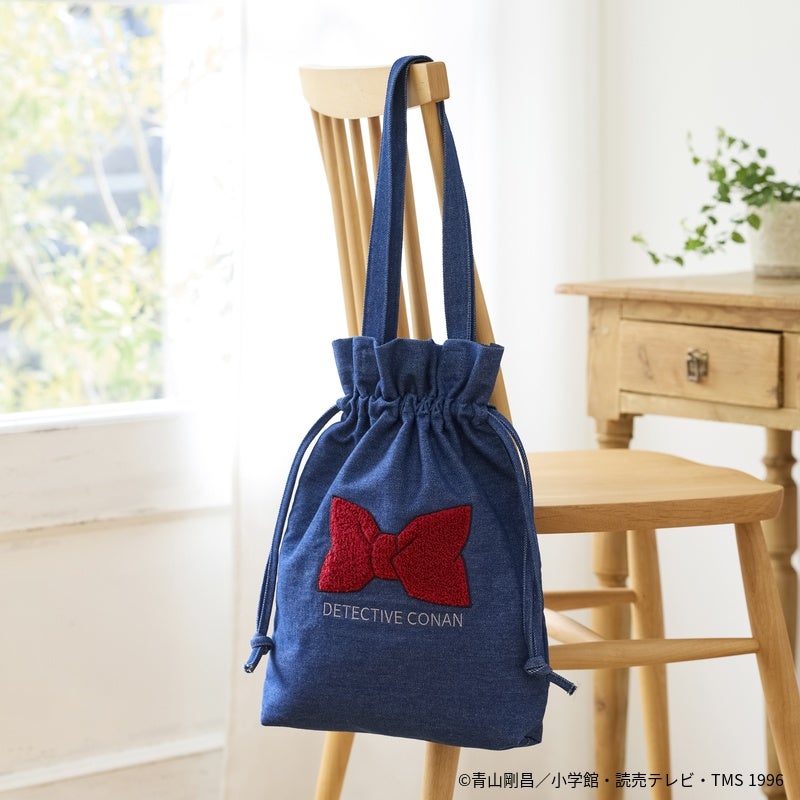 名探偵コナン』サガラ刺繍デニム巾着トートバッグ - ShoPro Mall公式通販