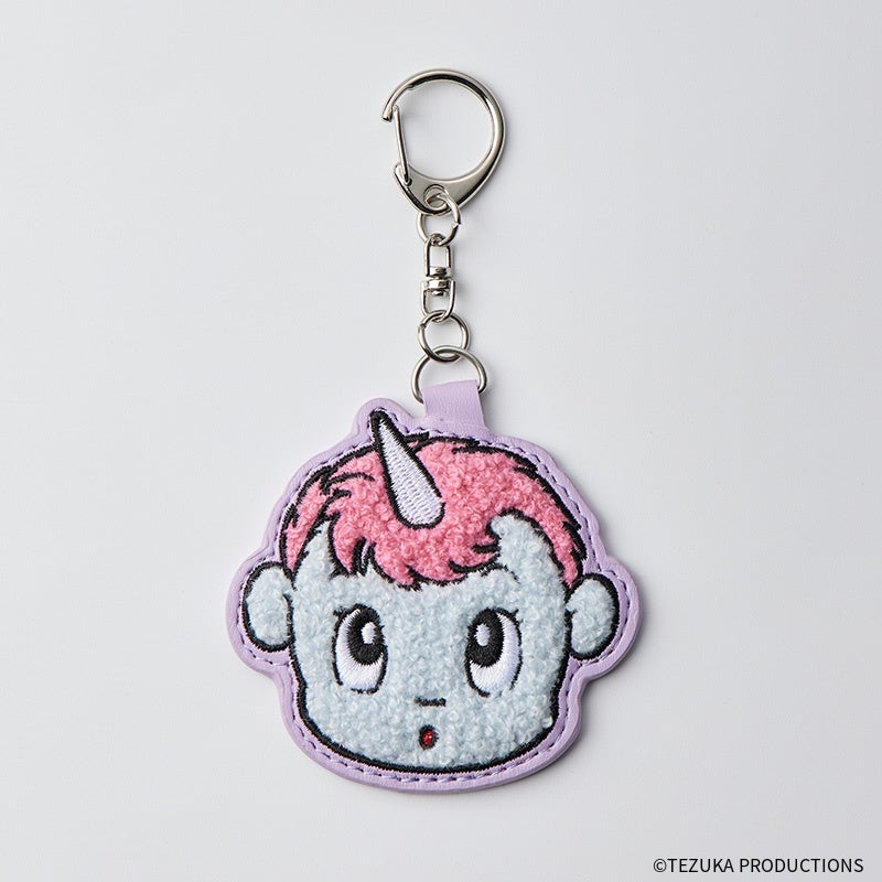 『ユニコ』サガラ刺繍キーホルダー（ユニコA） 1