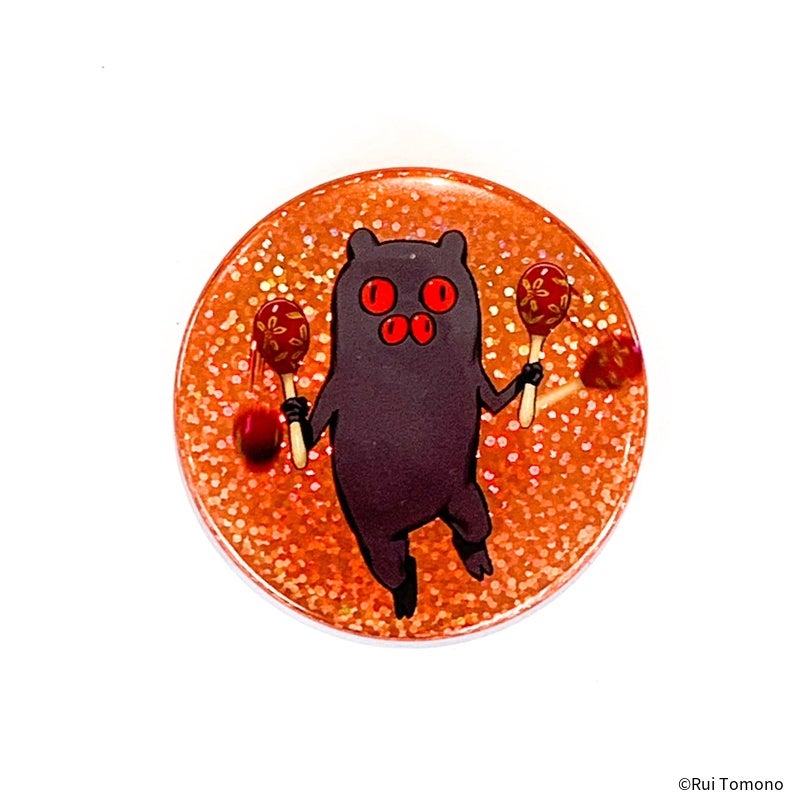『友野るい』缶バッジF