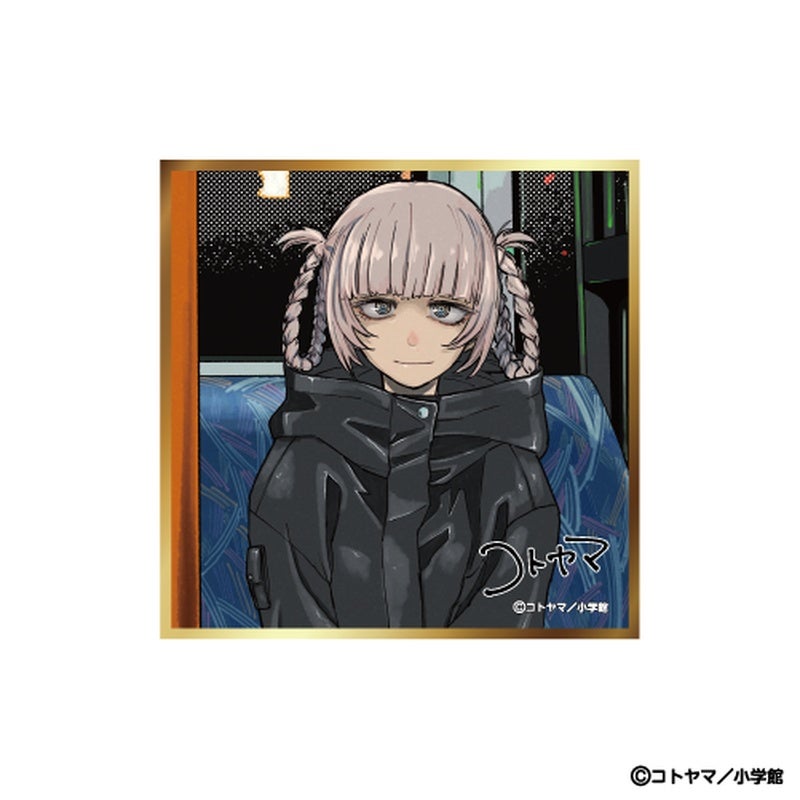 『コトヤマ展』ミニ色紙　枝垂ほたる＆七草ナズナ2