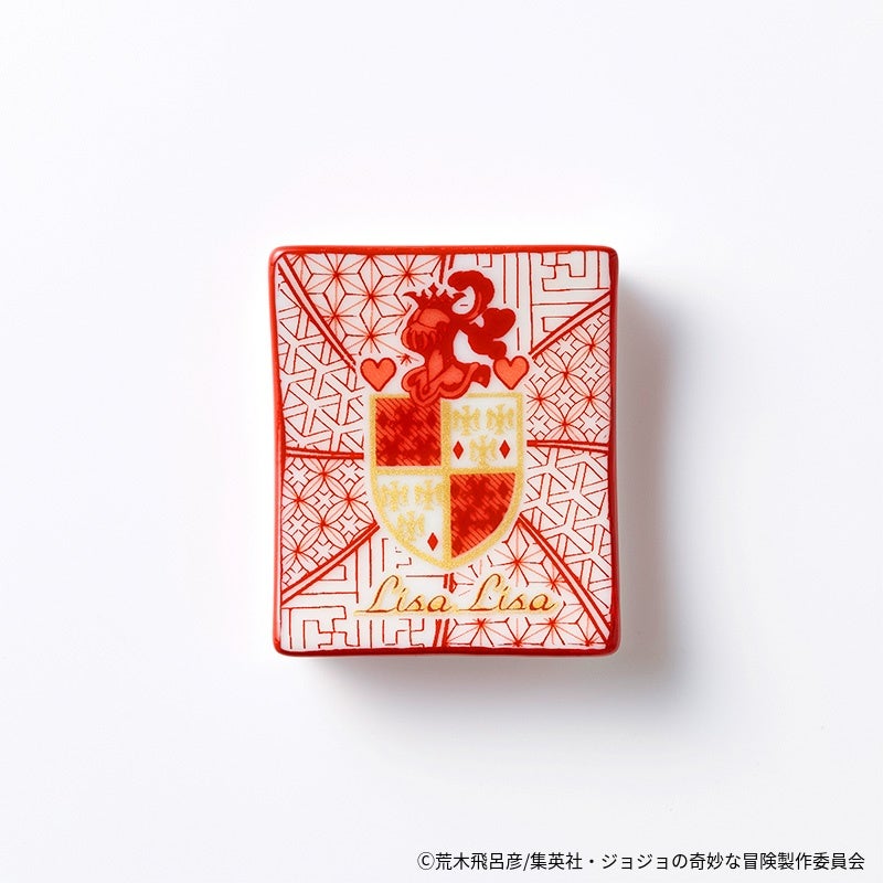 『ジョジョの奇妙な冒険 戦闘潮流』九谷焼 箸置き（リサリサの紋章）1