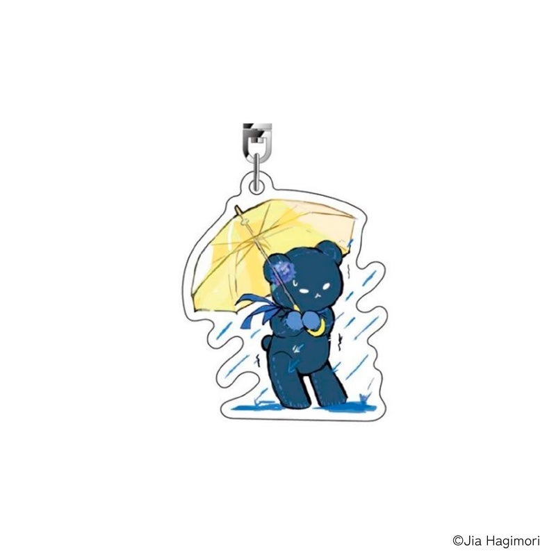 「萩森じあ」アクリルキーホルダーB